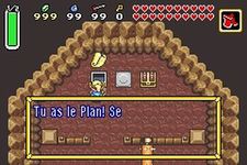 une photo d'Ã©cran de The Legend of Zelda - A Link to the Past sur Nintendo Game Boy Advance